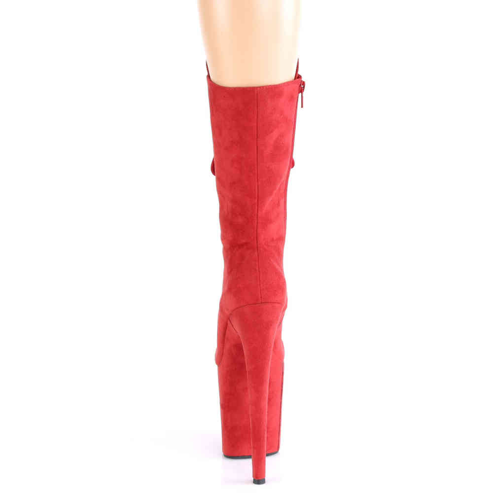 Pleaser - FLAMINGO1050FS Bottes de plateforme, Pole dance chaussures - Chaussures de pole dance - Rouge Product image